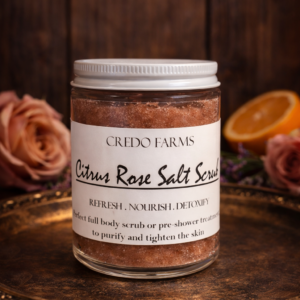 Citrus Rose Salt Scrub